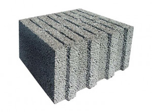 Керамзитобетонные блоки угловые 300х400х240